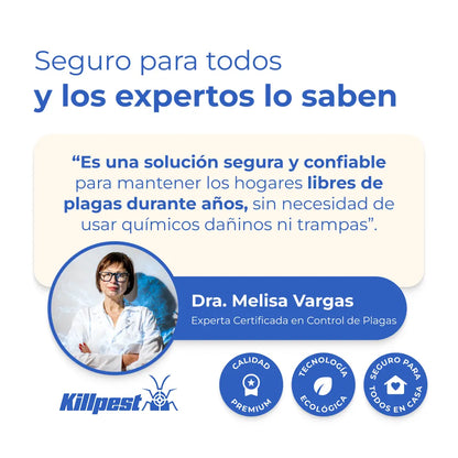 KillPest Dile adiós a las chinches | Protección duradera y segura